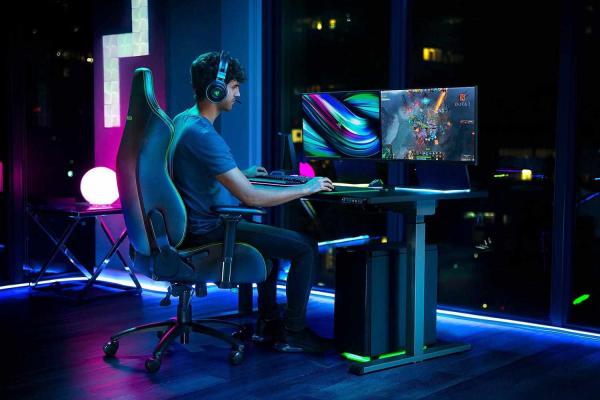 RAZER herní křeslo ISKUR Gaming Chair,  XL green4