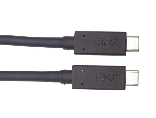 PREMIUMCORD USB4™ 40Gbps 8K@60Hz kábel Thunderbolt 3,  1, 2 m3