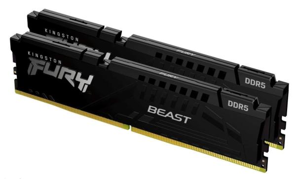 DIMM DDR5 32GB 5600MHz CL40 (sada 2) KINGSTON FURY Beast Black