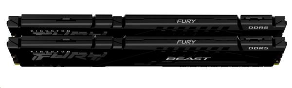 DIMM DDR5 32GB 5600MHz CL40 (sada 2) KINGSTON FURY Beast Black1