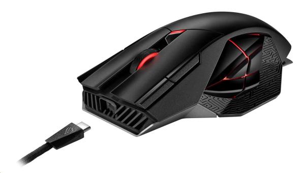 Myš ASUS ROG SPATHA X (P707),  bezdrôtová,  čierna5