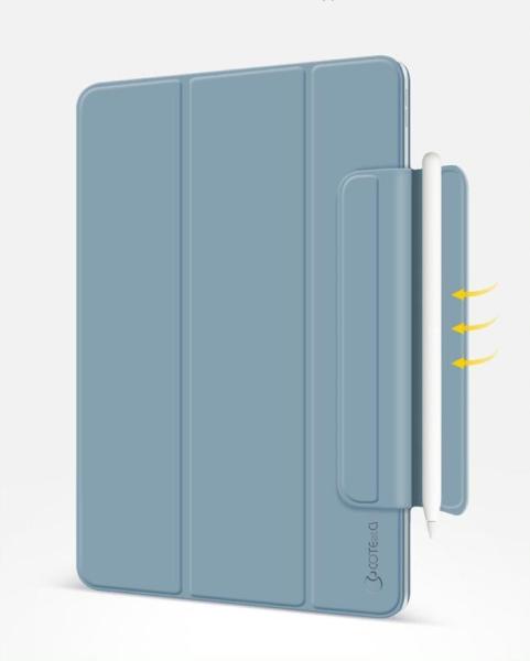 Magnetický kryt COTECi pre iPad mini6 2021 modrý1