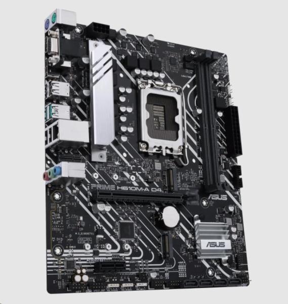 ASUS MB Sc LGA1700 PRIME H610M-A DDR4-CSM,  Intel H610,  2xDDR4,  1xDP,  1xHDMI,  1xVGA,  mATX3