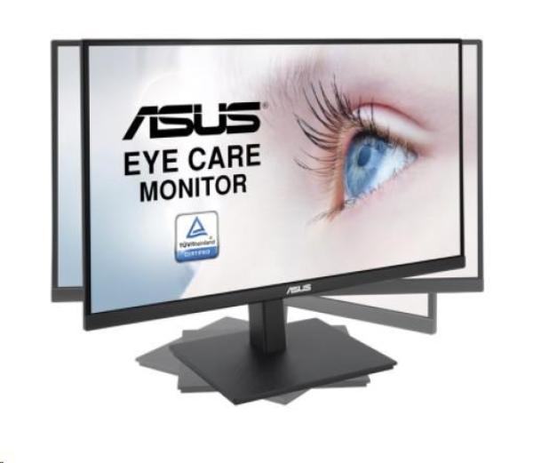 ASUS LCD 27" VA27AQSB 2560x1440 IPS 350cd 1ms 75Hz HDMI DisplayPort a USB hub pivot - HDMI+USB 2.0 kábel3