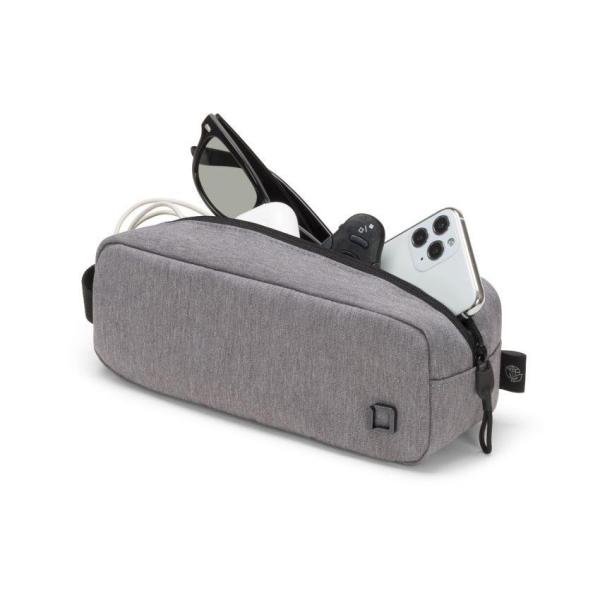 DICOTA Eco Accessories Pouch MOTION Light Grey2