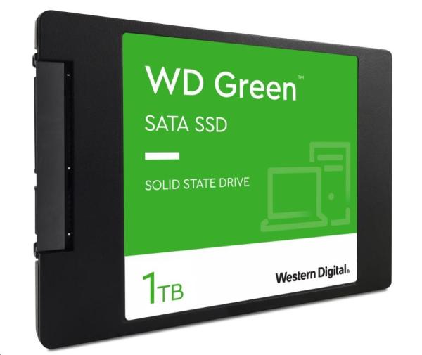 WD GREEN SSD 3D NAND WDS100T3G0A 1TB SATA/ 600,  (R:500,  W:400MB/ s),  2.5"1