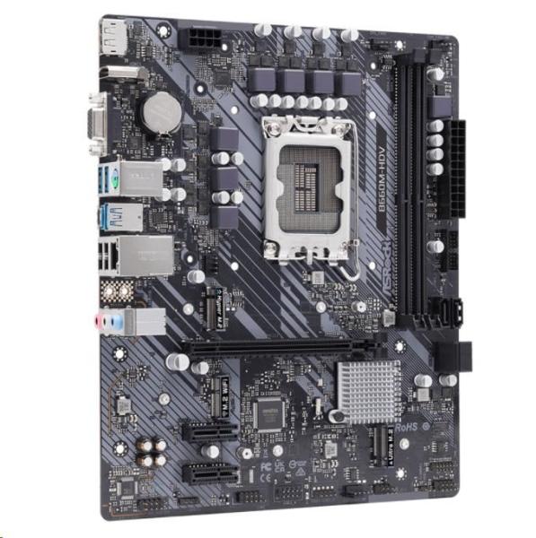 ASRock MB Sc LGA1700 B660M-HDV, Intel B660, 2xDDR4, 1xDP, 1xHDMI, 1xVGA, mATX4