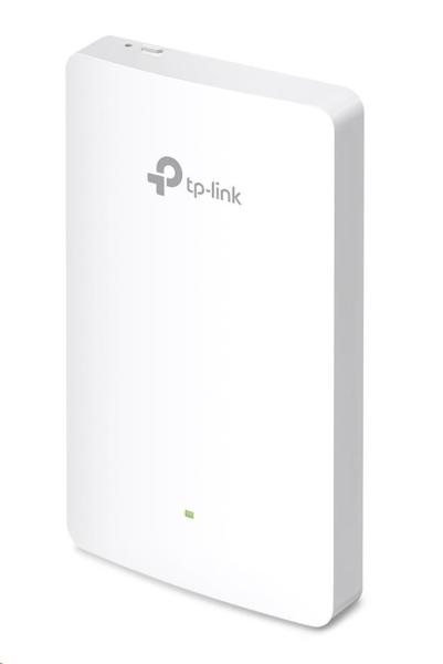 TP-Link EAP615-Wall OMADA WiFi6 AP (AX1800, 2, 4GHz/ 5GHz, 4xGbELAN, 1xPoE-in, 1xPoE-out, 13W)