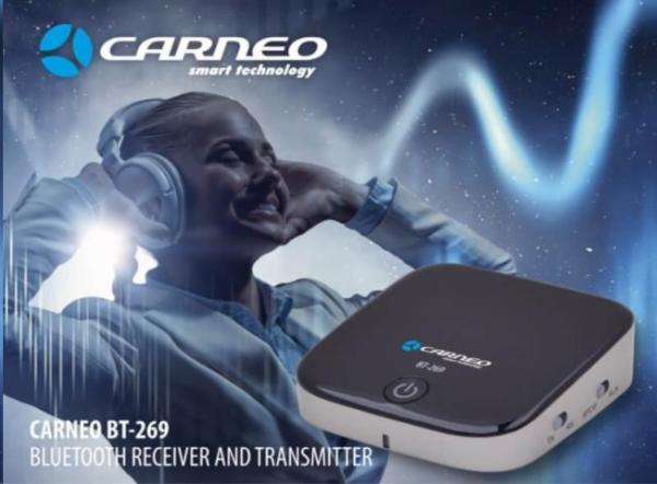 CARNEO BT-269 bluetooth audio receiver a transceive1