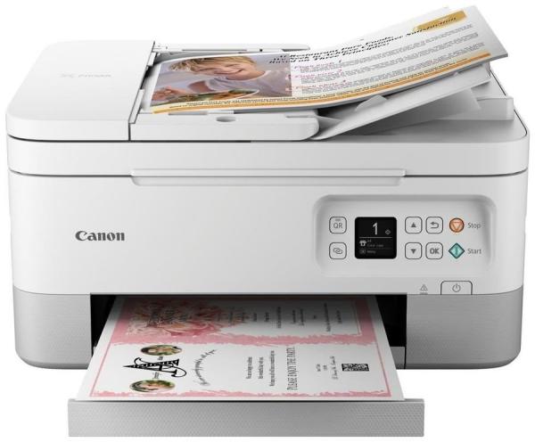 Canon PIXMA Printer TS7451A biela - farebná,  MF (tlač, kopírovanie, skenovanie, cloud),  obojstranný tlač,  USB, Wi-Fi, Blueto1
