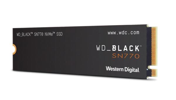 WD BLACK NVMe SSD 500GB PCIe SN 770, Gen4 8Gb/s, (R:5000, W:4000MB/s)1