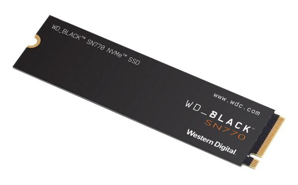 WD BLACK NVMe SSD 500GB PCIe SN 770, Gen4 8Gb/s, (R:5000, W:4000MB/s)2