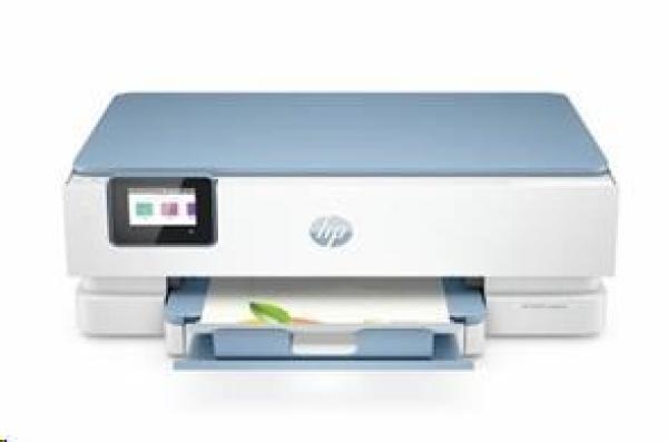 HP All-in-One ENVY 7221e HP+ Surf Blue (A4,  USB,  Wi-Fi,  BT,  tlač,  skenovanie,  kopírovanie,  obojstranná tlač)