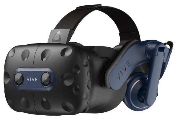 HTC Vive Pro 2 HMD brýle pro virtuální realitu,  2x 2448x2448px 5K rozlišení,  120Hz,  FOV 120°,  černá/ modrá0