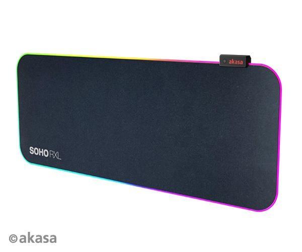 AKASA podložka pod myš SOHO RXL,  RGB gaming mouse pad,  78x30cm,  4mm thick3