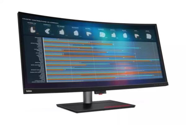 LENOVO LCD ThinkVision P40w-20 39, 7" curved WLED IPS,  21:9,  5120x2160,  178/ 178,  300cd/ m2,  1000:1,  DP,  USB-C,  HDMI, VESA