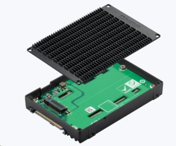 QNAP QDA-UMP4 diskový adaptér 1x M.2 NVMe SSD do U.2 PCIe SSD3