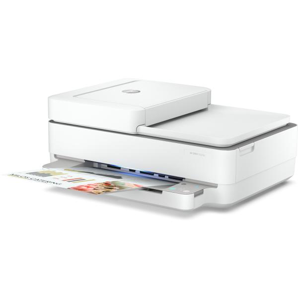 BAZAR - HP AIO Deskjet ENVY PRO 6420e HP+ cement (A4,  USB,  Wi-Fi,  BT,  Print,  Scan,  Copy,  Duplex,  Fax,  ADF) POŠKOZENÝ BOX0