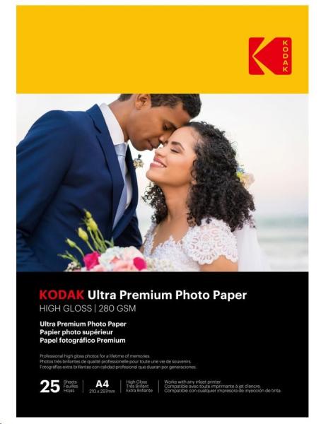 KODAK Ultra Premium Photo RC Gloss (280g/ m2) A4 25 listů