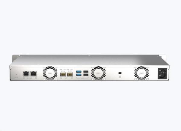 QNAP TS-435XeU-4G (4C/ OCTEONTX2, Cortex-A72/ 2, 2GHz/ 4GBRAM/ 4xSATA/ 2x2, 5GbE/ 2xSFP+/ 2xUSB2.0/ 2xUSB3.2/ 2xM.2)5