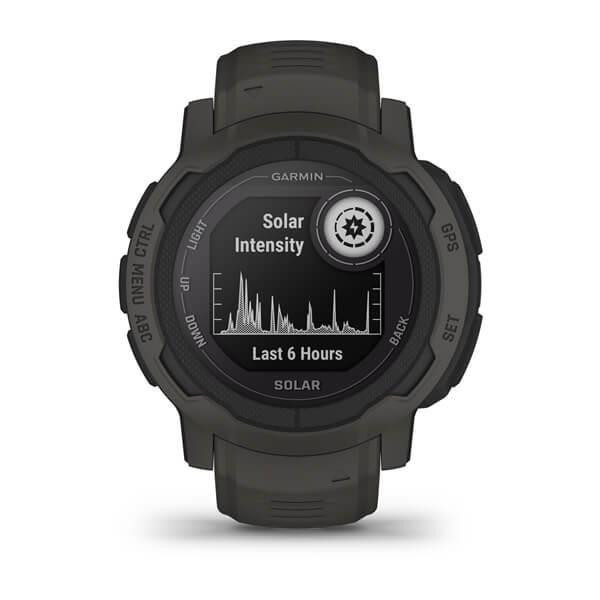 Garmin GPS sportovní hodinky Instinct 2 Solar - Graphite,  EU5