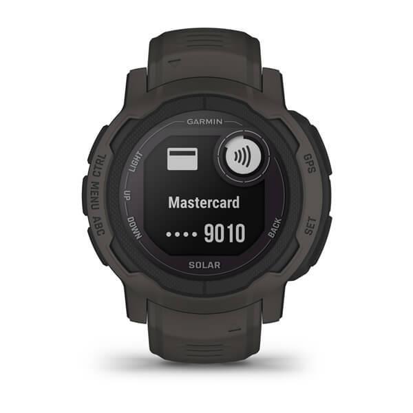 Garmin GPS sportovní hodinky Instinct 2 Solar - Graphite,  EU1