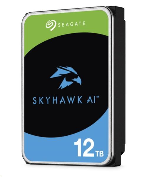 SEAGATE HDD 12TB SKYHAWK AI,  3.5",  SATAIII,  7200 RPM,  Cache 256MB,  s R/ V Senzorem2