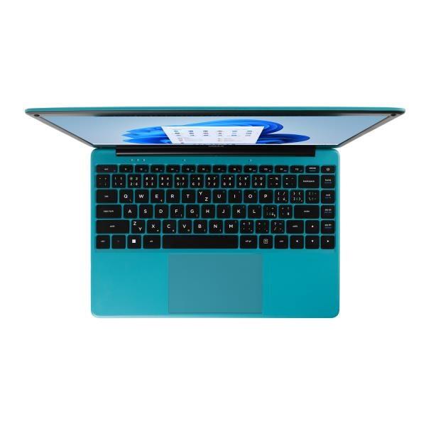 UMAX NB VisionBook 14WRx Turquoise - 14, 1" IPS FHD 1920x1080,  Celeron N4020@1, 1 GHz,  4GB, 128GB,  Intel UHD, W11P,  tyrkyso3