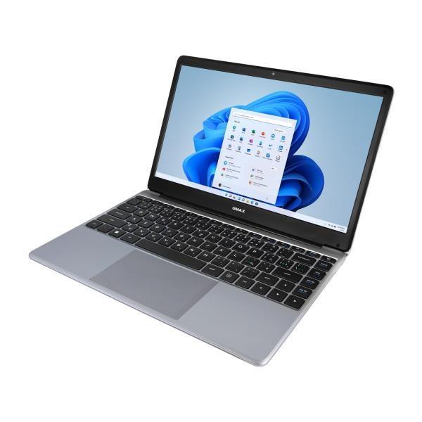 UMAX NTB VisionBook 15Wj - 14, 1" IPS FHD 1920x1080,  Celeron N500@1, 1 GHz,  4GB, 128GB,  Intel UHD, W11P,  sivá