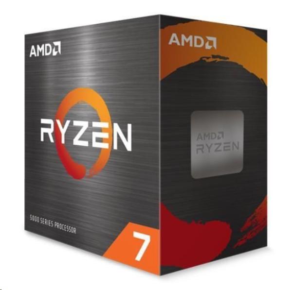 Procesor AMD RYZEN 7 5700X,  8-jadrový,  3.4GHz,  36MB cache,  65W,  socket AM4,  bez chladiča,  BOX