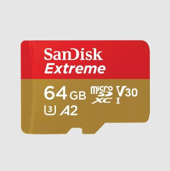Karta SanDisk micro SDXC 64GB Extreme Mobile Gaming (170 MB/ s Class 10,  UHS-I U3 V30)