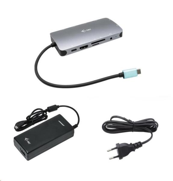 i-tec USB-C Metal Nano Dock HDMI/ VGA s LAN + PD 100 W + 112W napájanie (PD 100W)