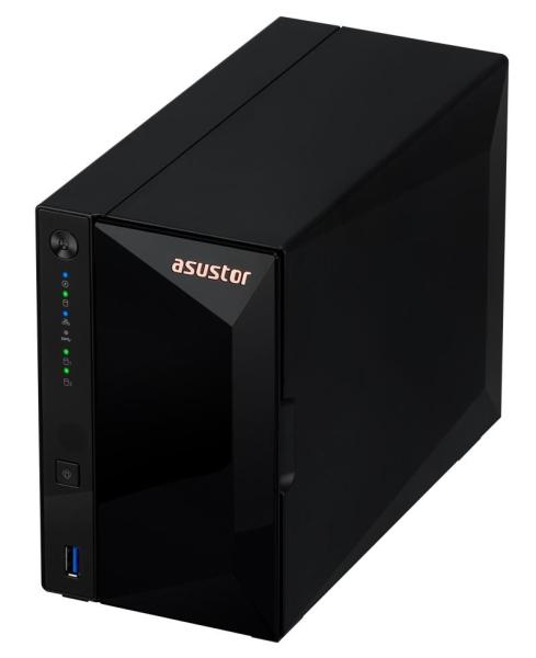 Asustor AS3302T 2-šachtový NAS Drivestor 2 Pro,  2 GB DDR4,  1x2.5GE,  3xUSB3.2,  Realtek RTD1296 4core 1.4GHz