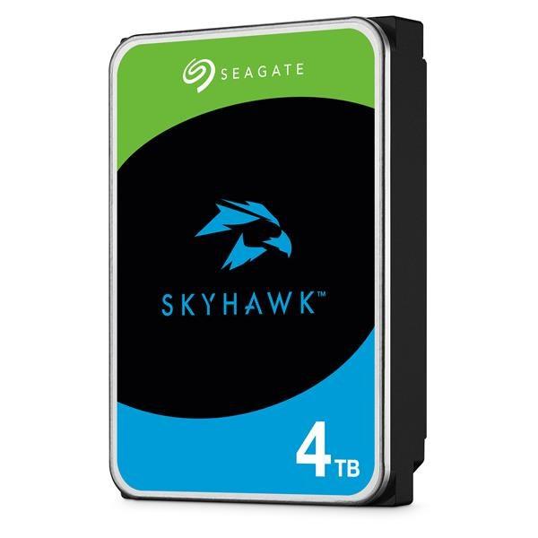SEAGATE HDD 4TB SKYHAWK (SURVEILLANCE),  3.5",  SATAIII,  5400 RPM,  Cache 256MB,  CMR2