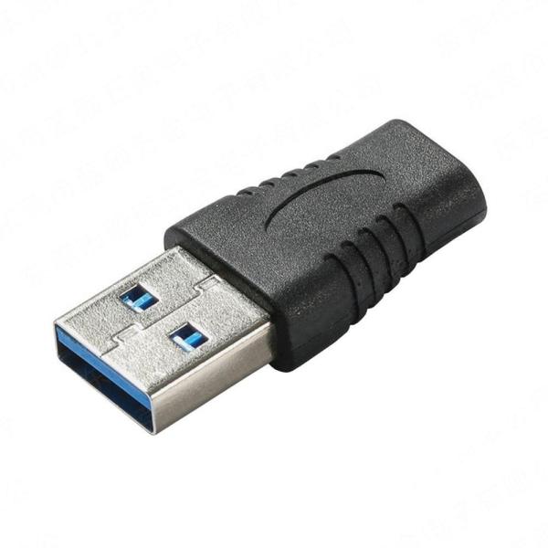 PremiumCord USB redukcia USB 3.0 A - USB-C (M/F), čierna2