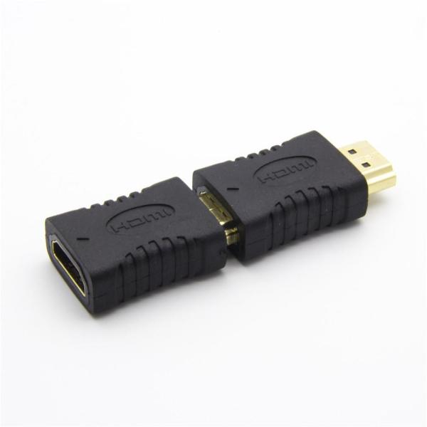 PremiumCord Adaptér HDMI na HDMI (F/M), krátky, pozlátené konektory0