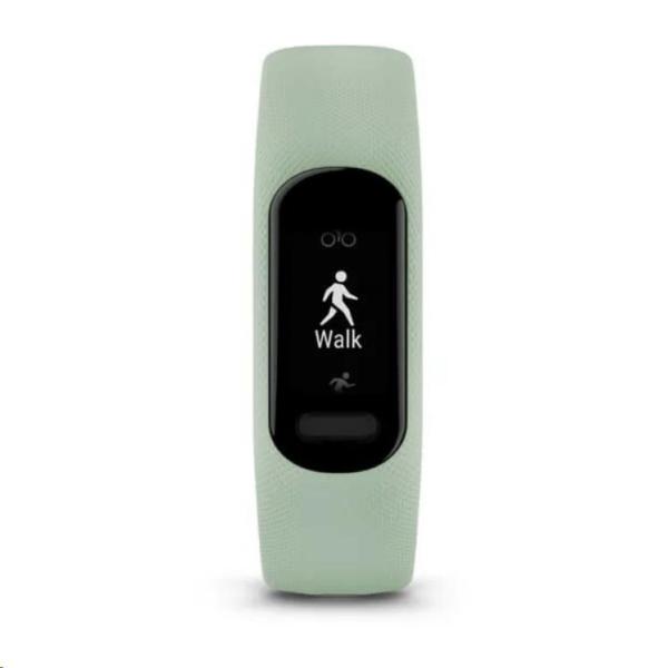 Garmin monitorovací náramek vívosmart® 5,  Cool Mint,  velikost S/ M0