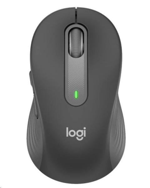 Logitech Wireless Mouse M650 L Left Signature,  graphite,  EMEA