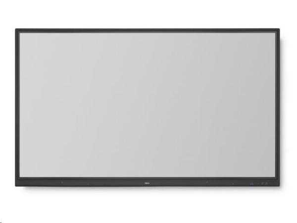 NEC LCD 65" MultiSync CB651Q-2,  3840x2160,  350nit,  1200:1,  8ms,  12/ 7,  VGA,  HDMI,  RS232,  LAN,  Dotyk,  OPS Slot0