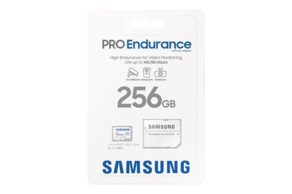 Karta Samsung micro SDXC 256GB PRO Endurance + SD adaptér1