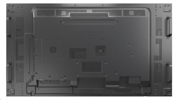 NEC LCD 55" MultiSync UN552S,  1920x1080,  700nit,  8ms,  24/ 7,  DVI-D,  DP,  HDMI,  VGA,  LAN,  OPS slot,  Mediaplayer1