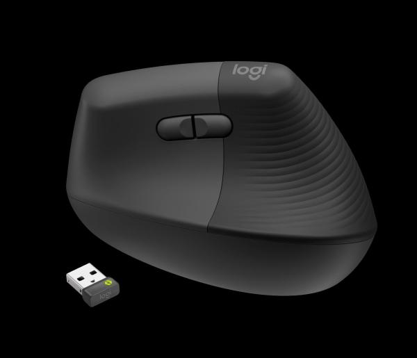 Logitech Wireless Mouse Lift for Business,  graphite /  black1