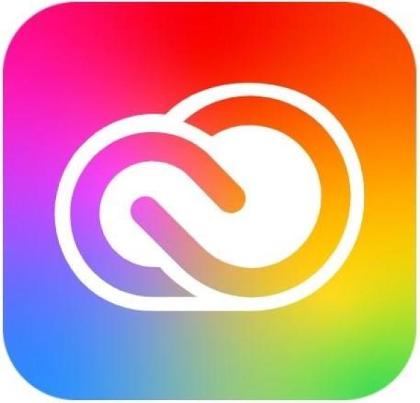 Adobe Creative Cloud for teams All Apps,  Multi Platform,  English,  COM,  1 používateľ,  1 mesiac,  Level 1,  1-9 Lic - nová 