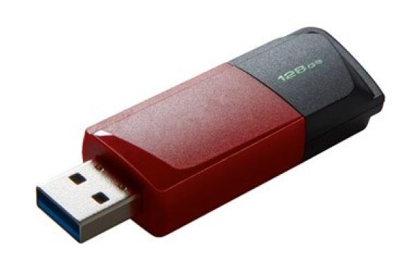 Kingston Flash Disk 128GB USB3.2 Gen 1 DataTraveler Exodia M (Black + Red)0