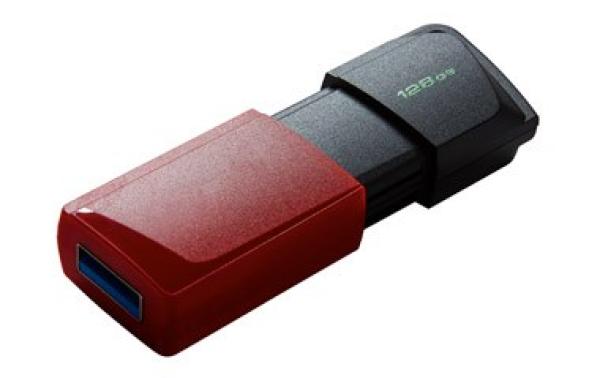 Kingston Flash Disk 128GB USB3.2 Gen 1 DataTraveler Exodia M (Black + Red)1