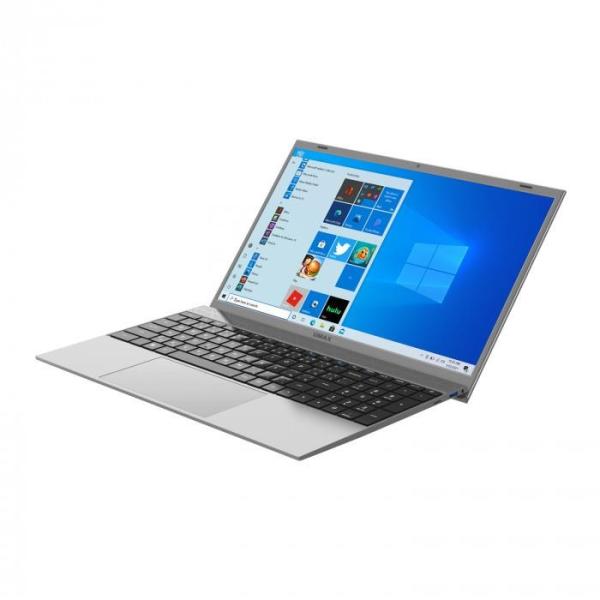 UMAX NB VisionBook N15R Pro- 15, 6" IPS FHD 1920x1080,  Celeron N4020 @ 1, 1 GHz,  4 GB,  128 GB,  Intel UHD,  W11P,  sivá