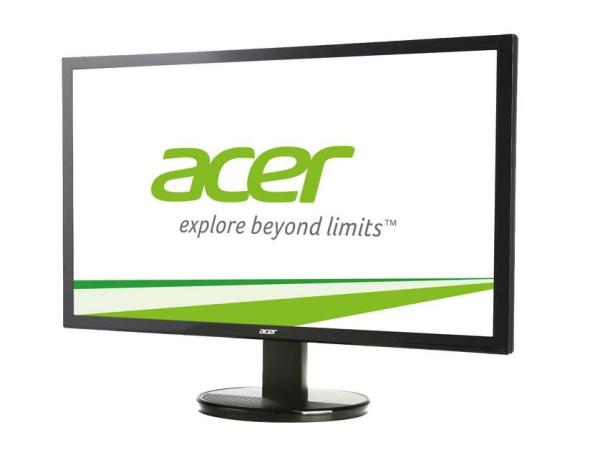 ACER LCD K222HQLbd, 55cm (21,5&quot;&quot;) LED, 1920 x 1080, 100M:1, 200cd/m2, 5ms, DVI, Black SLIM Design