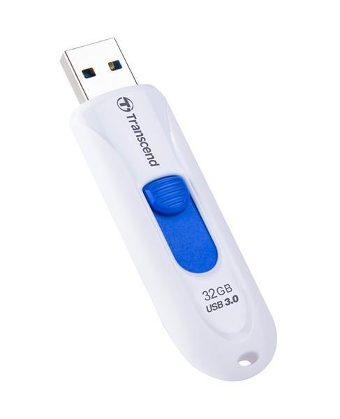 TRANSCEND Flash disk 32GB JetFlash®790,  USB 3.1 (R:90/ W:25 MB/ s) biela/ modrá3