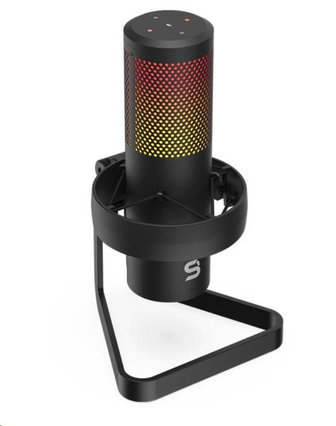 Mikrofón SPC Gear AXIS Streaming Microphone Onyx Black USB0