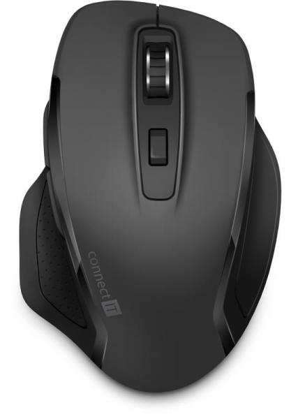 CONNECT IT Dual SmartSwitch bezdrátová myš,  USB-A + C (+1x AA baterie zdarma),  šedá1